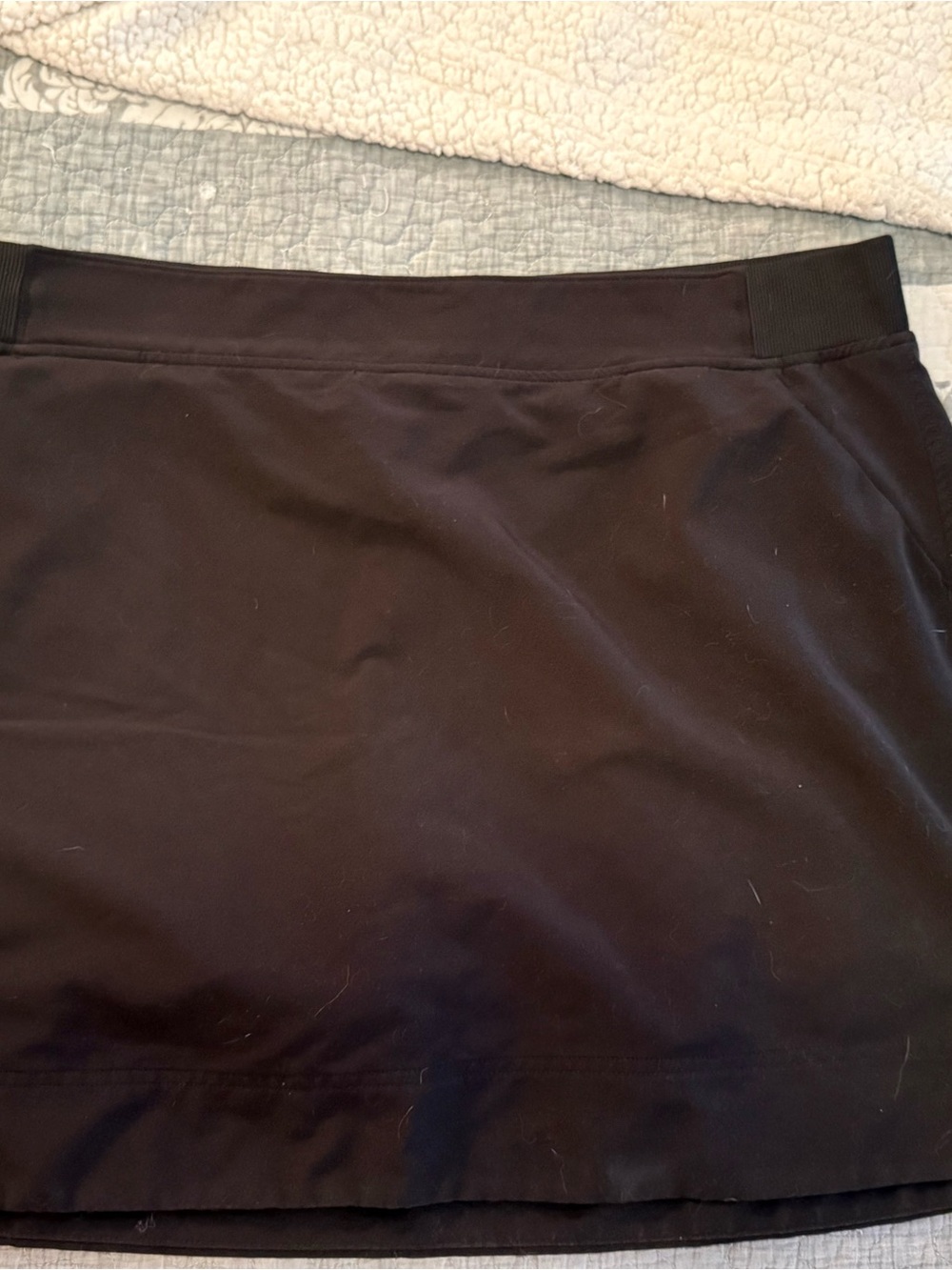 Women’s Black Active Skort with Stretch Waistband